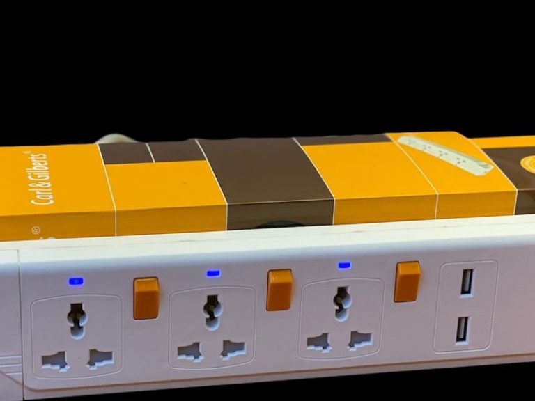 3 Way Power Extension with USB Costwise Electricals Limited